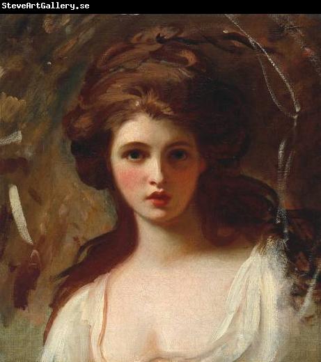 George Romney Lady Hamilton as Circe